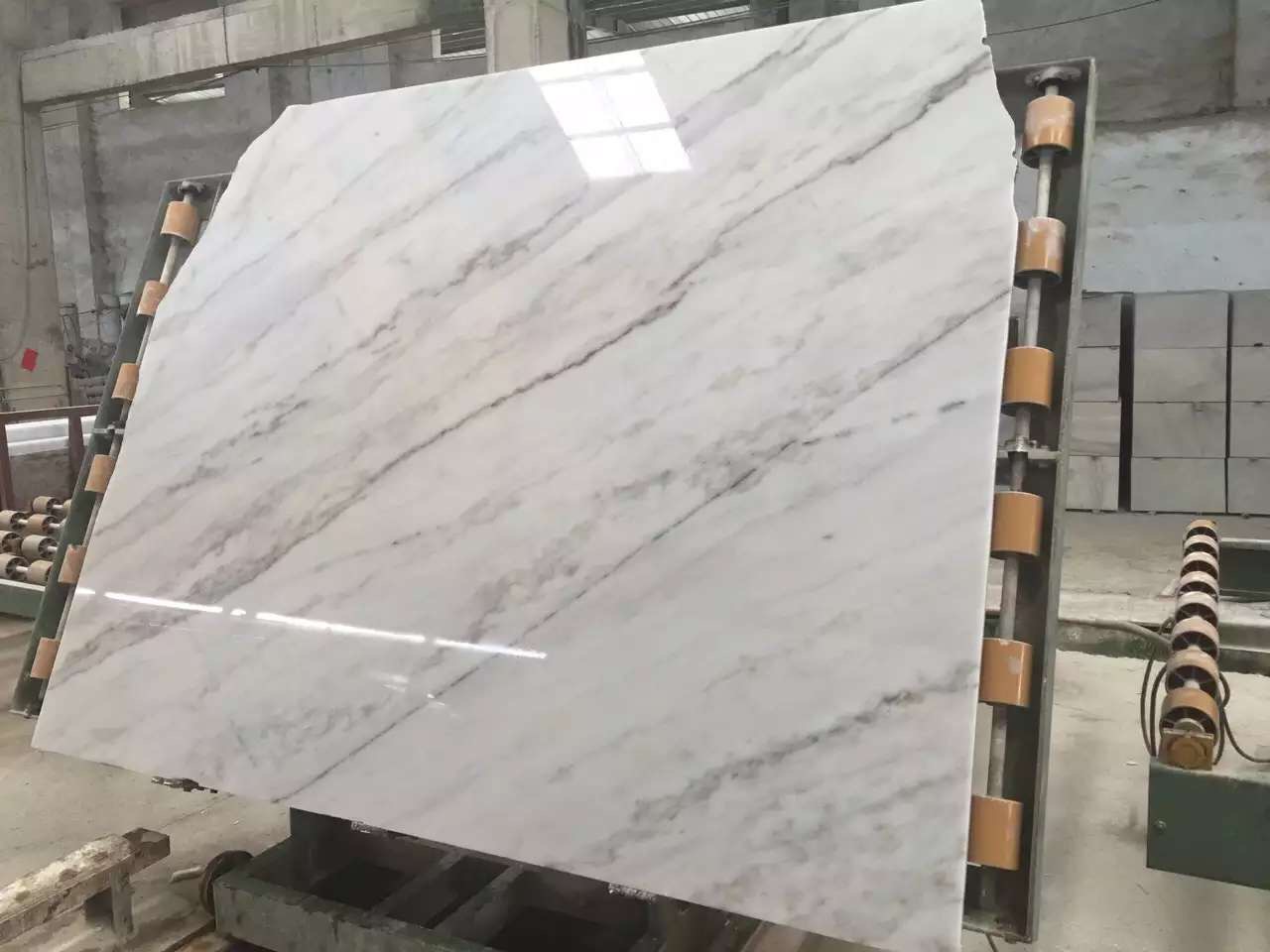 Guangxi White Marble Slab (6)