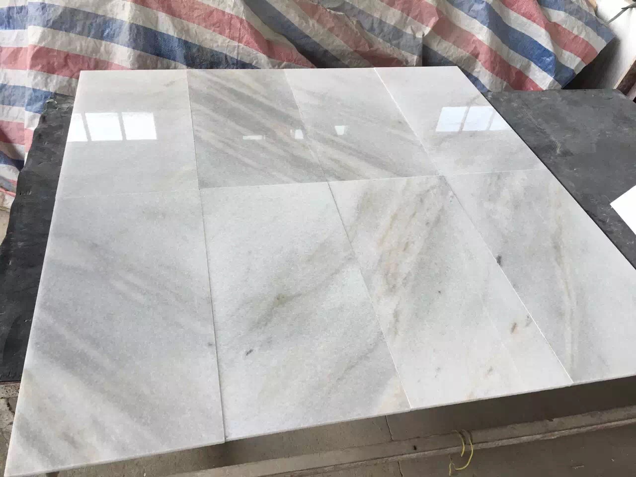 Guangxi White Marble Pre-Installation (6)