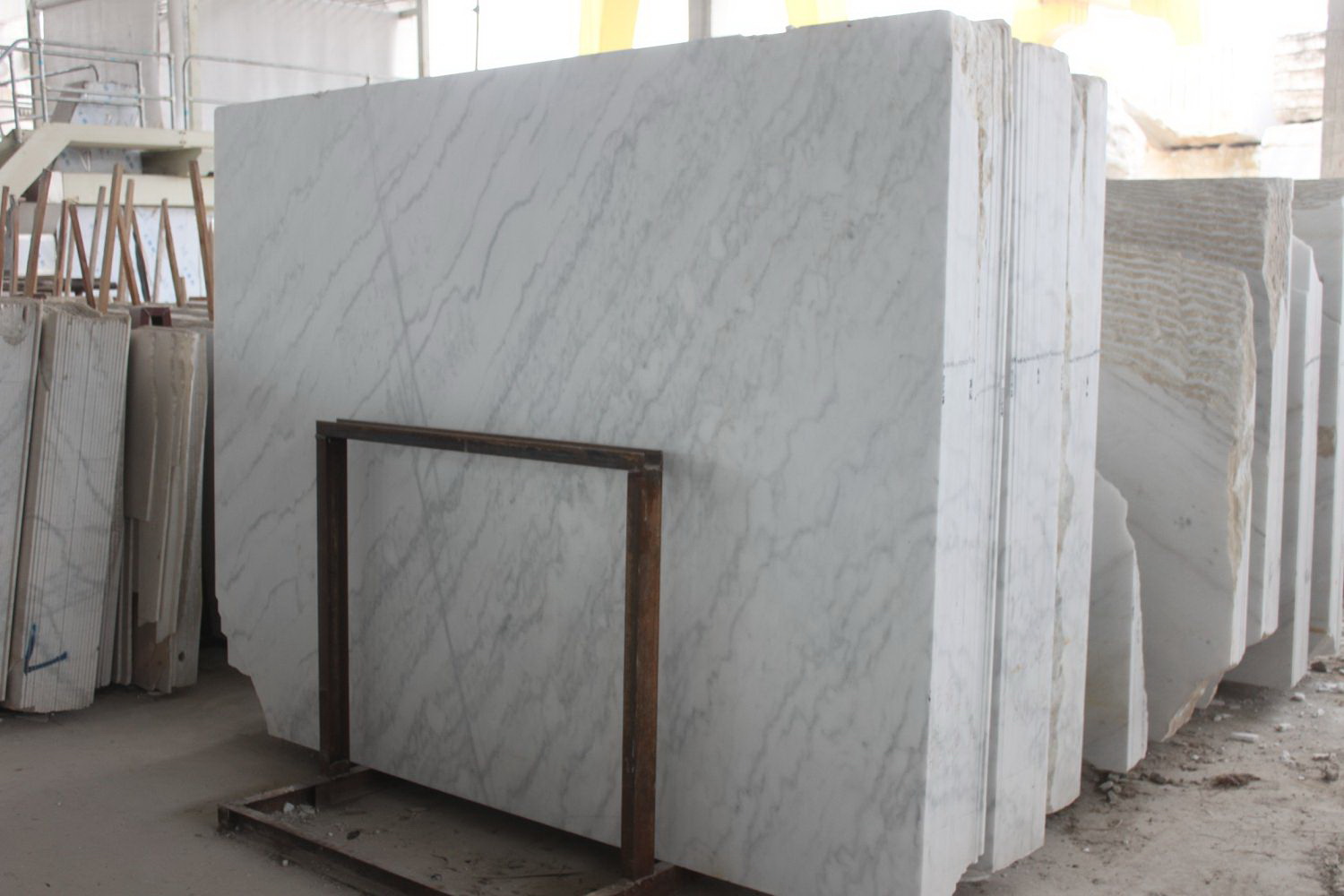 Guangxi White Marble Slab (3)