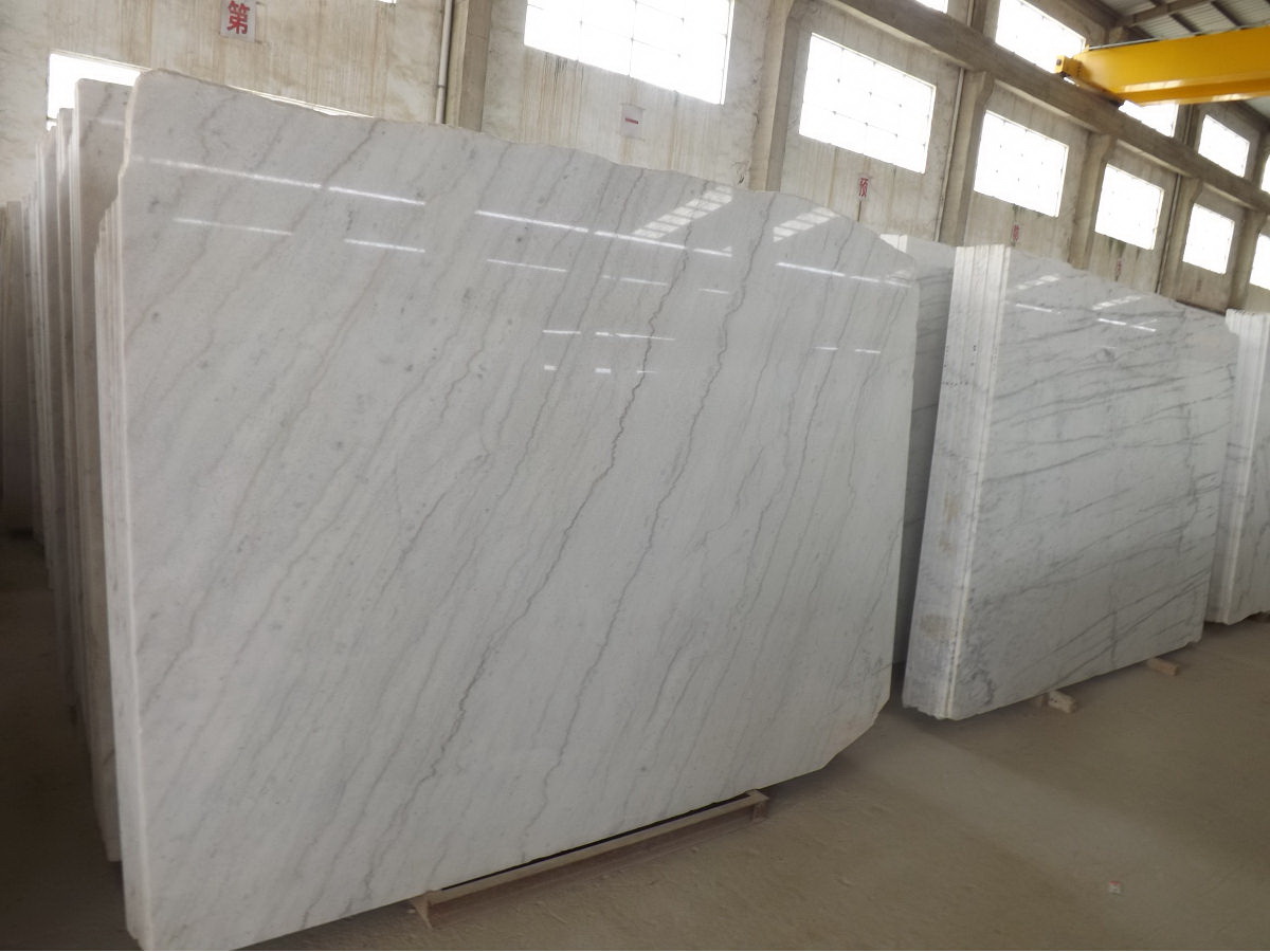 Guangxi White Marble Slab (1)